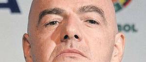 Belastet. Fifa-Chef Infantino.