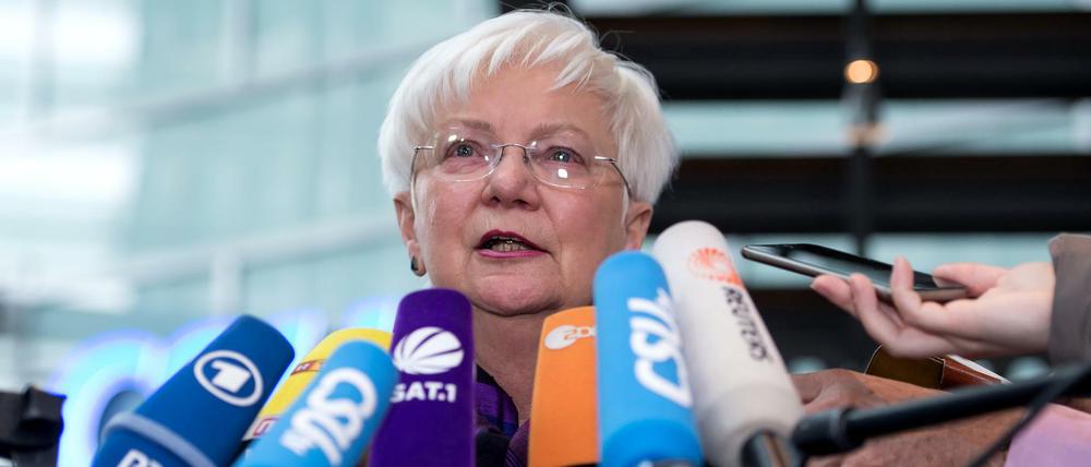 Die Vorsitzende der CSU-Landesgruppe im Bundestag, Gerda Hasselfeldt.