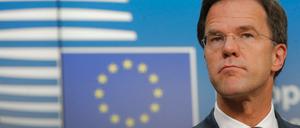 Mark Rutte, Regierungschef der Niederlande und derzeit auch EU-Ratschef.