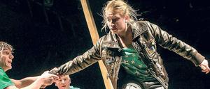Jens Mondalski, Christian Giese und Regine Seidler in "Tag Hicks oder fliegen für vier".