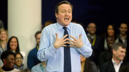 David Cameron am 23. Februar 2016. 