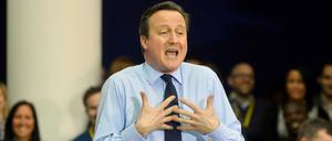 David Cameron am 23. Februar 2016. 