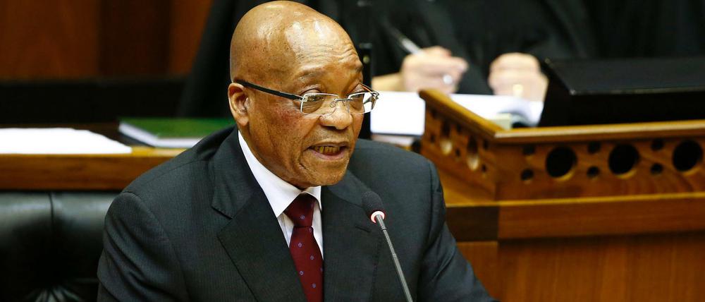 Südafrikas Präsident Jacob Zuma. 