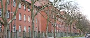 Hinter den Kasernen an der Schmidt-Knobelsdorf-Straße sollen zusätzliche MUFs entstehen.