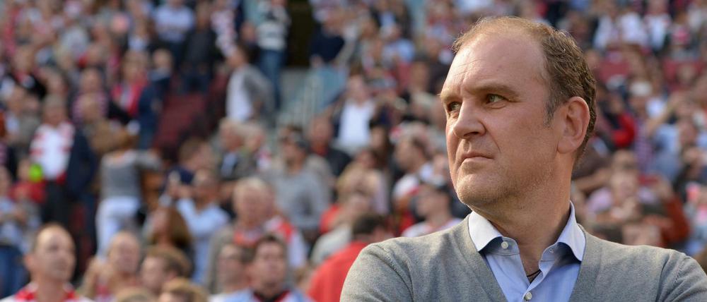 Jörg Schmadtke ruht nicht immer in sich wie in dieser Szene.