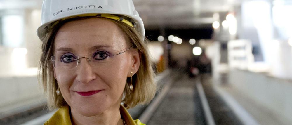 Die vierfache Mutter Sigrid Nikutta steht an der Spitze der Berliner Verkehrsbetriebe (BVG). Im Juni erwartet sie ihr fünftes Kind. 