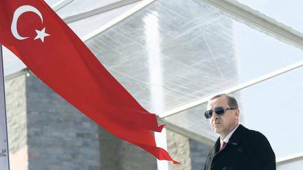 Präsident Recep Tayyip Erdogan versteht keinen Spaß, wenn er sich beleidigt fühlt. 