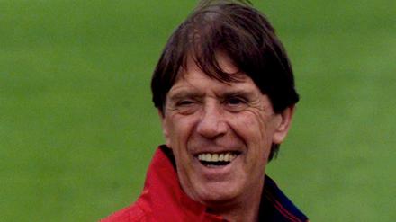 Cesare Maldini 1998 als italienischer Nationaltrainer.