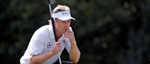 Auch mit 58 viel im Griff. Bernhard Langer.