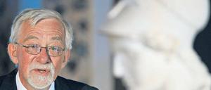Freund der deutschen Kultur. Lars Gustafsson 2009 bei der Verleihung der Goethe-Medaille in Weimar.