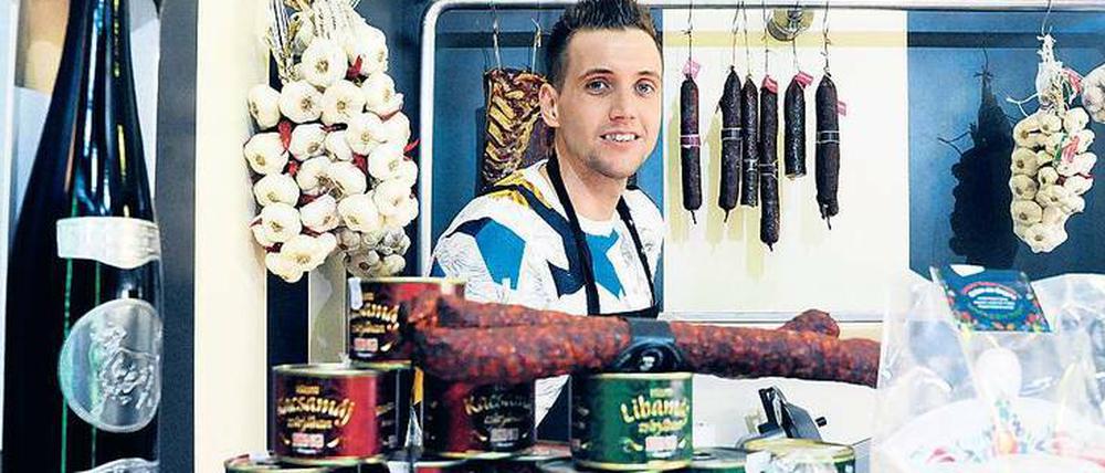 BORSO. Holte sich ein Stück Heimat nach Berlin: Laszlo Baksa.