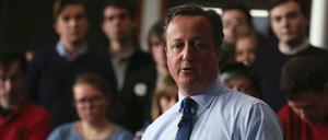 Der britische Premierminister David Cameron.