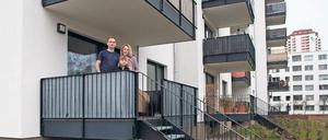 Die Keßlers genießen vor allem das eigene Grün vor ihrer Wohnung – und freuen sich über die Fuchsfamilie, die regelmäßig den Garten besucht.