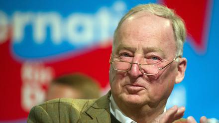 Der stellvertretende Bundesvorsitzende der Partei Alternative für Deutschland (AfD), Alexander Gauland.
