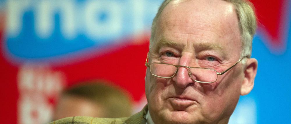 Der stellvertretende Bundesvorsitzende der Partei Alternative für Deutschland (AfD), Alexander Gauland.