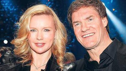 Sie öffnete ihm die Türen in die Welt der Stars. Schauspielerin Veronica Ferres, Carsten Maschmeyer. 