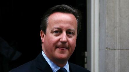 Der britische Premierminister David Cameron. 