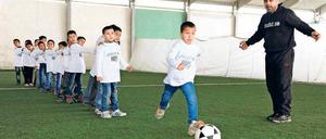 Fußball vereint. Mit Unicef veranstaltet das Goethe-Institut Beirut ein syrisch-libanesisches Turnier. 
