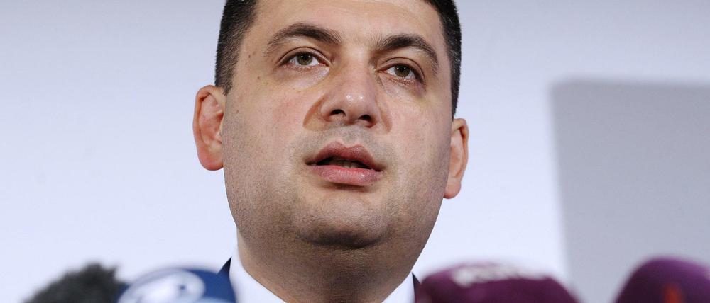 Wladimir Groisman, designierter Ministerpräsident der Ukraine.
