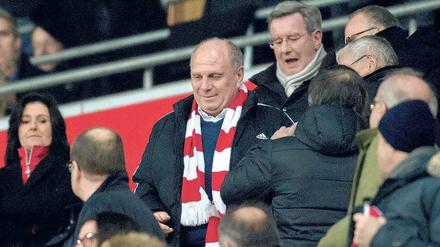 Rückkehrer. Seit sechs Wochen ist Uli Hoeneß wieder im Stadion dabei. 