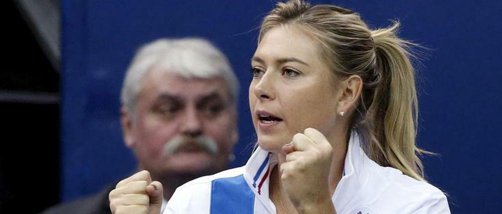 Maria Scharapowa und Russland finden die Wada-Entscheidung gut.