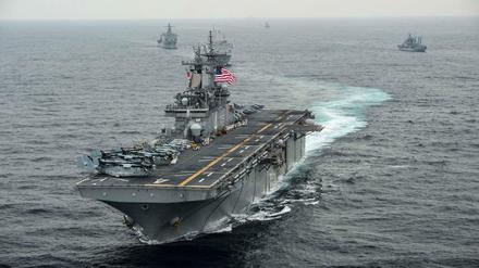 In der US-Marine ist ein Spion aufgeflogen, der Geheimnisse an China verraten haben soll.