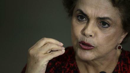 Brasiliens Staatschefin Dilma Rousseff. 