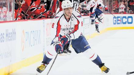 Alexander Owetschkin ist der beste NHL-Torjäger, aber einen Meisterring hat er noch nicht.