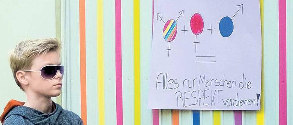 Respekt! Durch die Arbeit an der Ausstellung „All Included“ wurden sich manche Jugendliche überhaupt erst ihrer eigenen Vorurteile und Berührungsängste bewusst.
