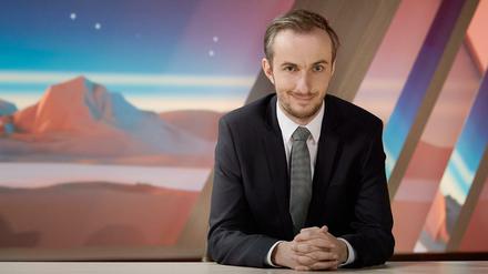 Jan Böhmermann. Moderator des "Neo Magazin Royale" auf ZDF.
