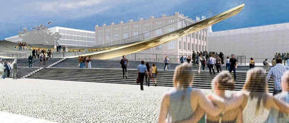 Entwurf vom Einheitsdenkmal.