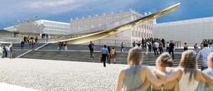 Entwurf vom Einheitsdenkmal.