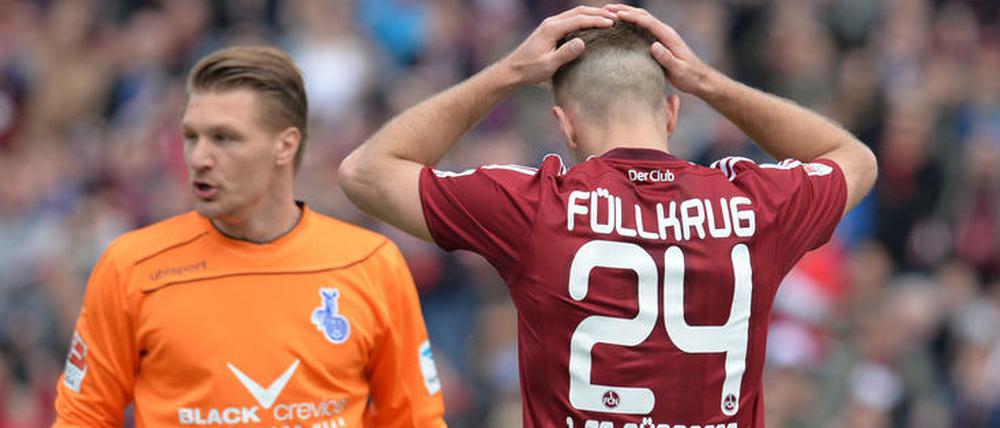 Nicht zu fassen. Ausgerechnet gegen Duisburg reißt beim Club die Erfolgsserie.