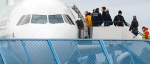 Abschiebung von abgelehnten Asylbewerbern nach Serbien und Mazedonien