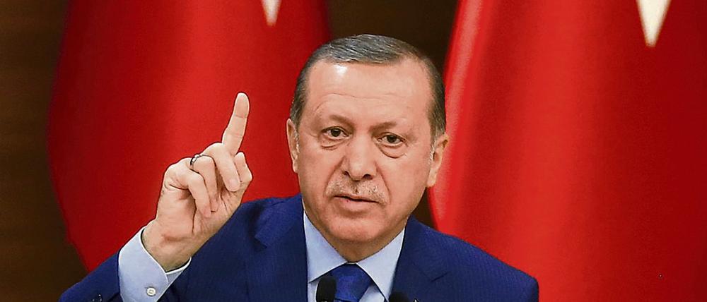 Der türkische Präsident Recep Tayyip Erdogan.