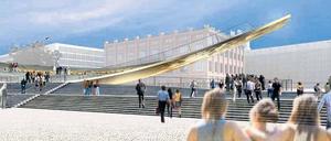 Die geplante Einheitswippe wird doch nicht gebaut. 