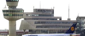 Der Flughafen Tegel. 