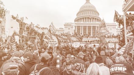 Photo by: Mihoko Owada/STAR MAX/IPx 2021 1/6/22 One year anniversary of the January 6th, 2021 insurrection on the U.S. Capitol in Washington, D.C.. STAR MAX File Photo: 1/6/21 The United States Capitol Building in Washington, D.C. was breached by thousands of protesters during a "Stop The Steal" rally in support of President Donald Trump during the worldwide coronavirus pandemic. The demonstrators were protesting the results of the 2020 United States presidential election where Donald Trump was defeated by Joe Biden. While there was a significant police presence attempting to keep the peace - including law enforcement officers and agents from The U.S. Capitol Police, The Virginia State Police, The Metropolitan Police of The District of Columbia, The National Guard, and The FBI - demonstrators used chemical irritants to breach the interior of The Capitol Building. This, while the Democratic Party gained control of The United States Senate - sweeping the Georgia Runoff Election and securing two additional seats. (Washington, D.C.)