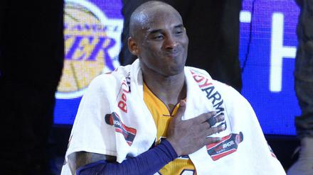 Kobe Bryant genoss sein letztes Spiel für die Los Angeles Lakers.