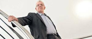 Winfried Kretschmann hat die Angewohnheit, erst nachzudenken und dann zu reden, heißt es.