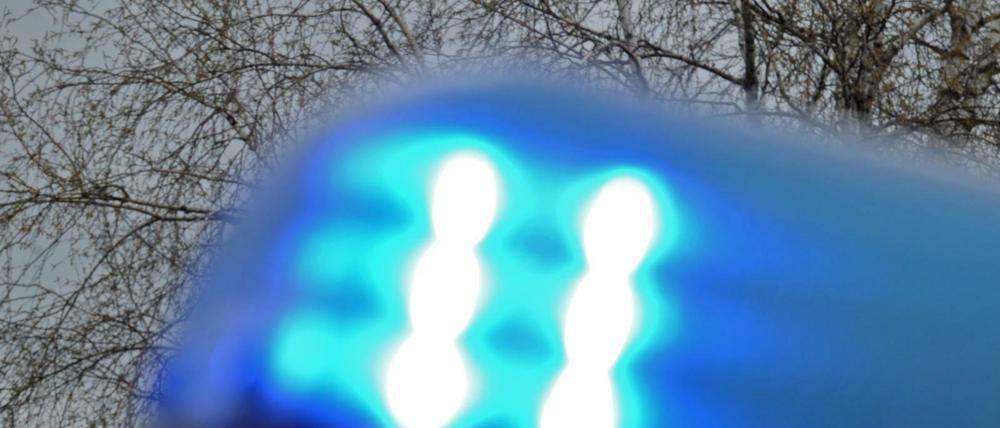 Polizei im Einsatz.