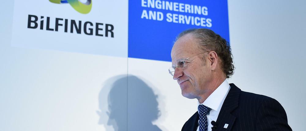 Bilfinger-Chef Per Utnegaard verlässt den Konzern Ende April. 