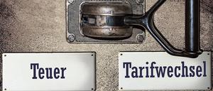 Den Schalter umlegen: Wer vergleicht, kann sparen.