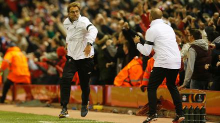 Ein Klopp dreht durch. Liverpool drehte ein verloren geglaubtes Spiel.
