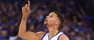 Stephen Curry war auch gegen Memphis nicht zu stoppen.