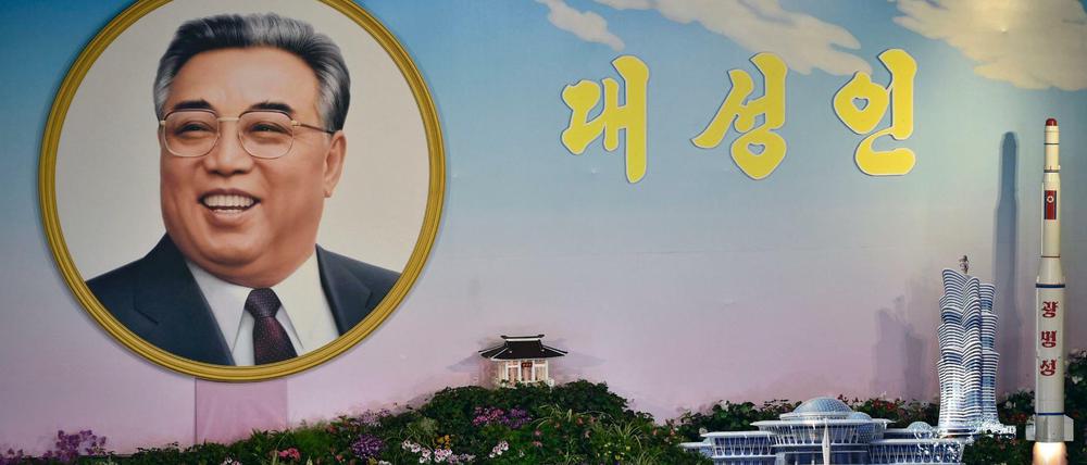 Ein Raketentest Nordkoreas zu Ehren von Staatsgründer Kim Il Sung ist misslungen. 