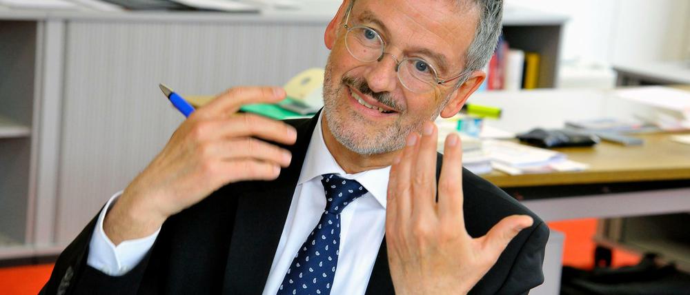 "Armut ist immer relativ": Peter Neher, der Präsident des Deutschen Caritasverbandes.