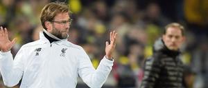 Hat einiges voraus: Jürgen Klopp hat das Duell mit dem Kollegen Thomas Tuchel klar für sich entschieden. 