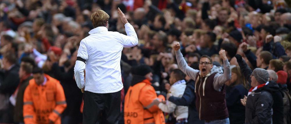 Spätestens jetzt ist Jürgen Klopp in Liverpool angekommen.