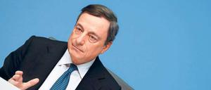 Fordert von den Regierungen schnellere Reformen. EZB-Chef Mario Draghi. Foto: Kai Pfaffenbach/Reuters